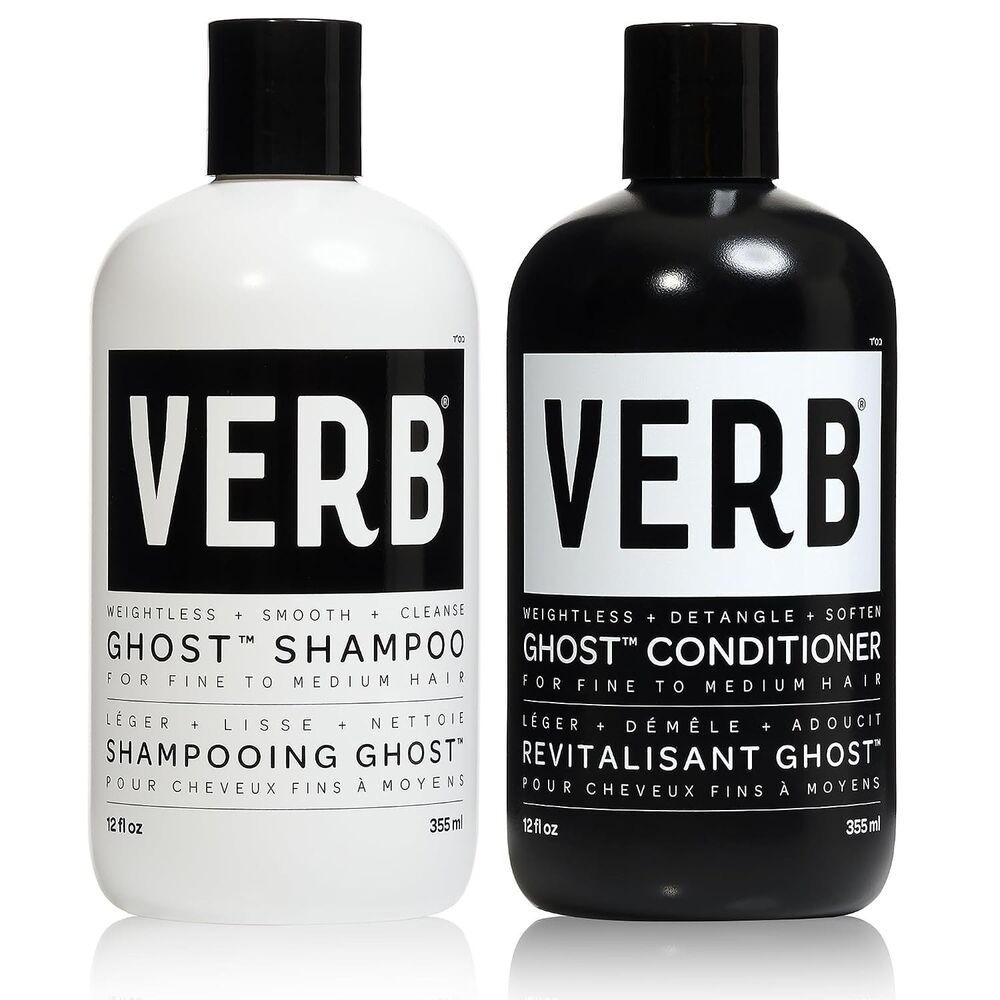 2-Pack VERB Ghost Shampoo + Conditioner Duo Weightless White Fine Hair Set